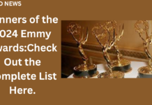Winners of the 2024 Emmy Awards Complete List.